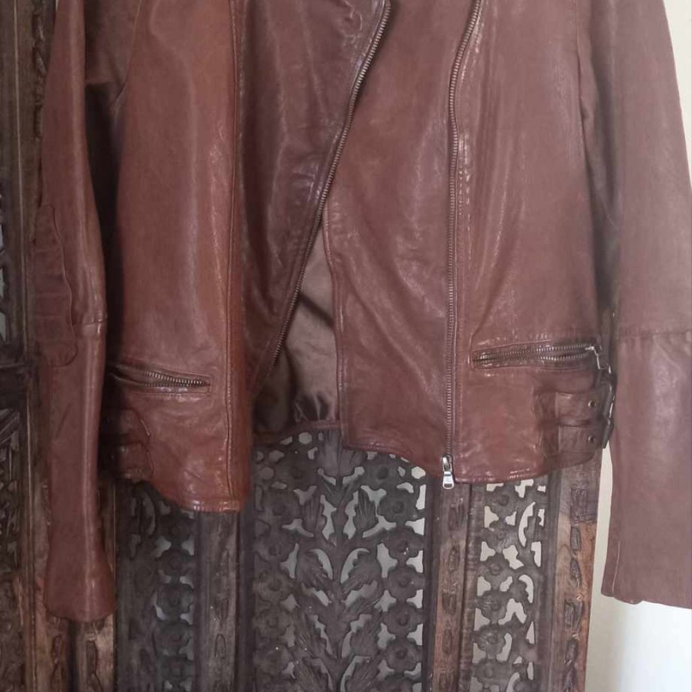 Lauren Ralph Lauren leather Motorcycle jacket